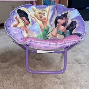 Kids tinker bell camping chair or play chair (foldable)